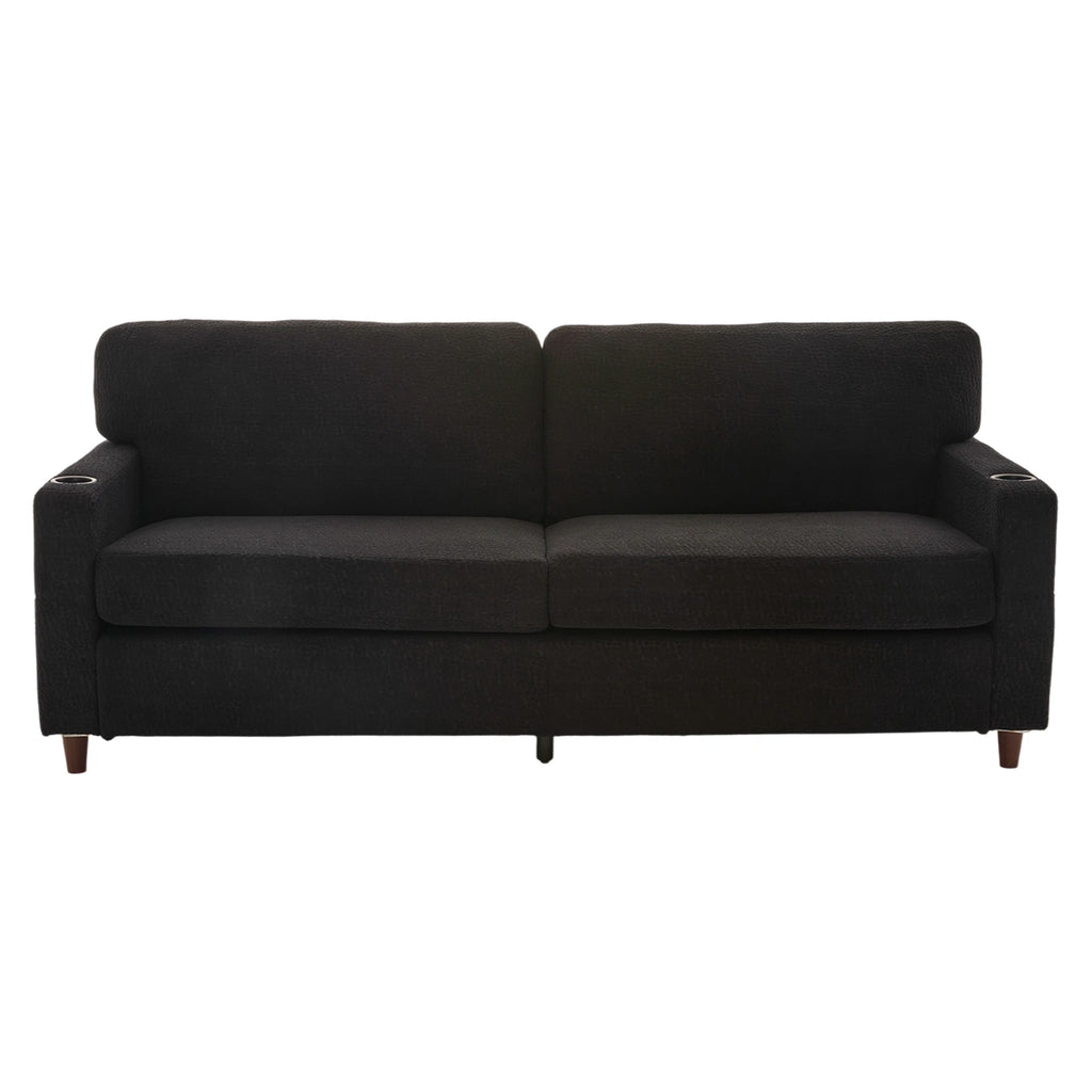 LVHOM Modern Two-Seater Chenille Sofa