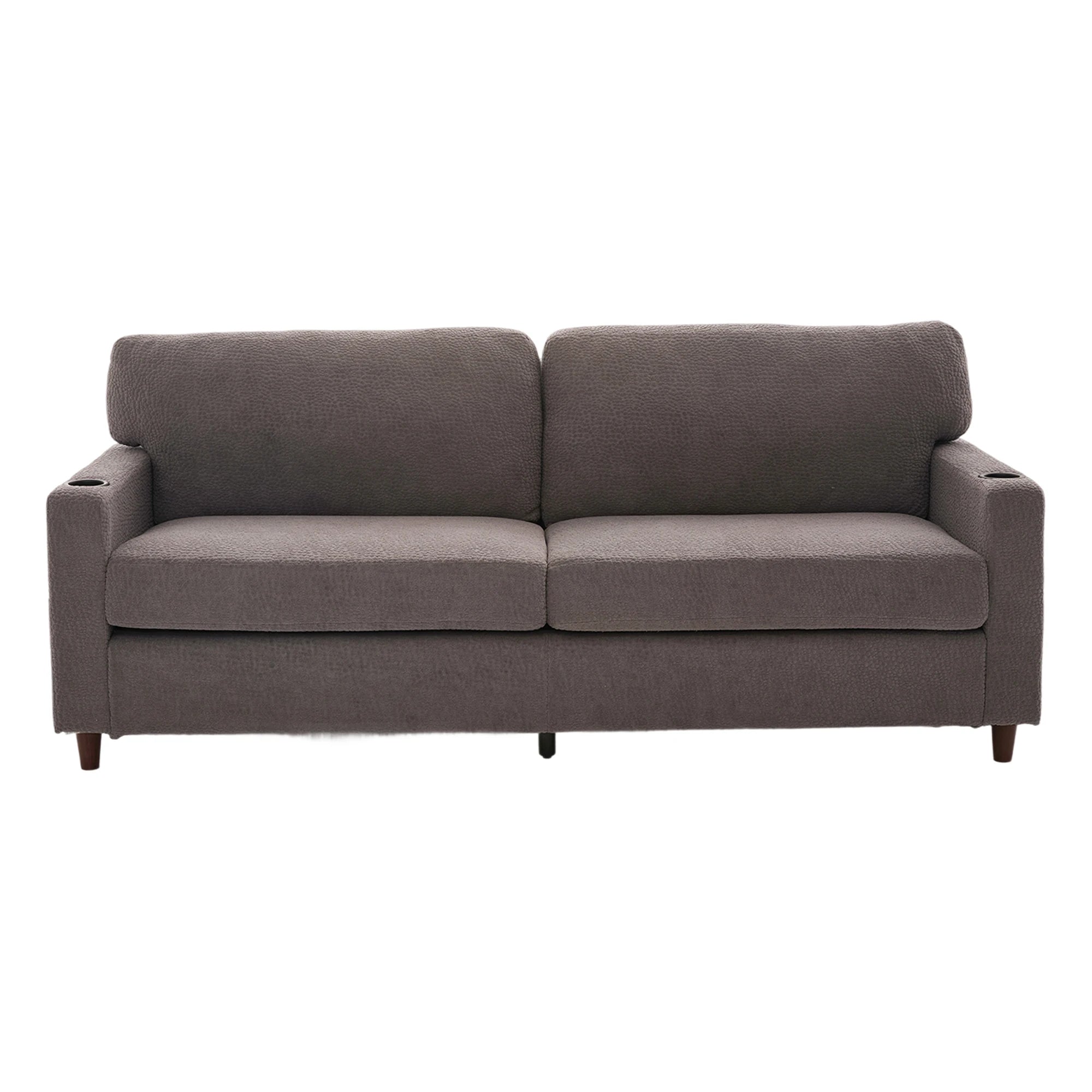 LVHOM Modern Two-Seater Chenille Sofa