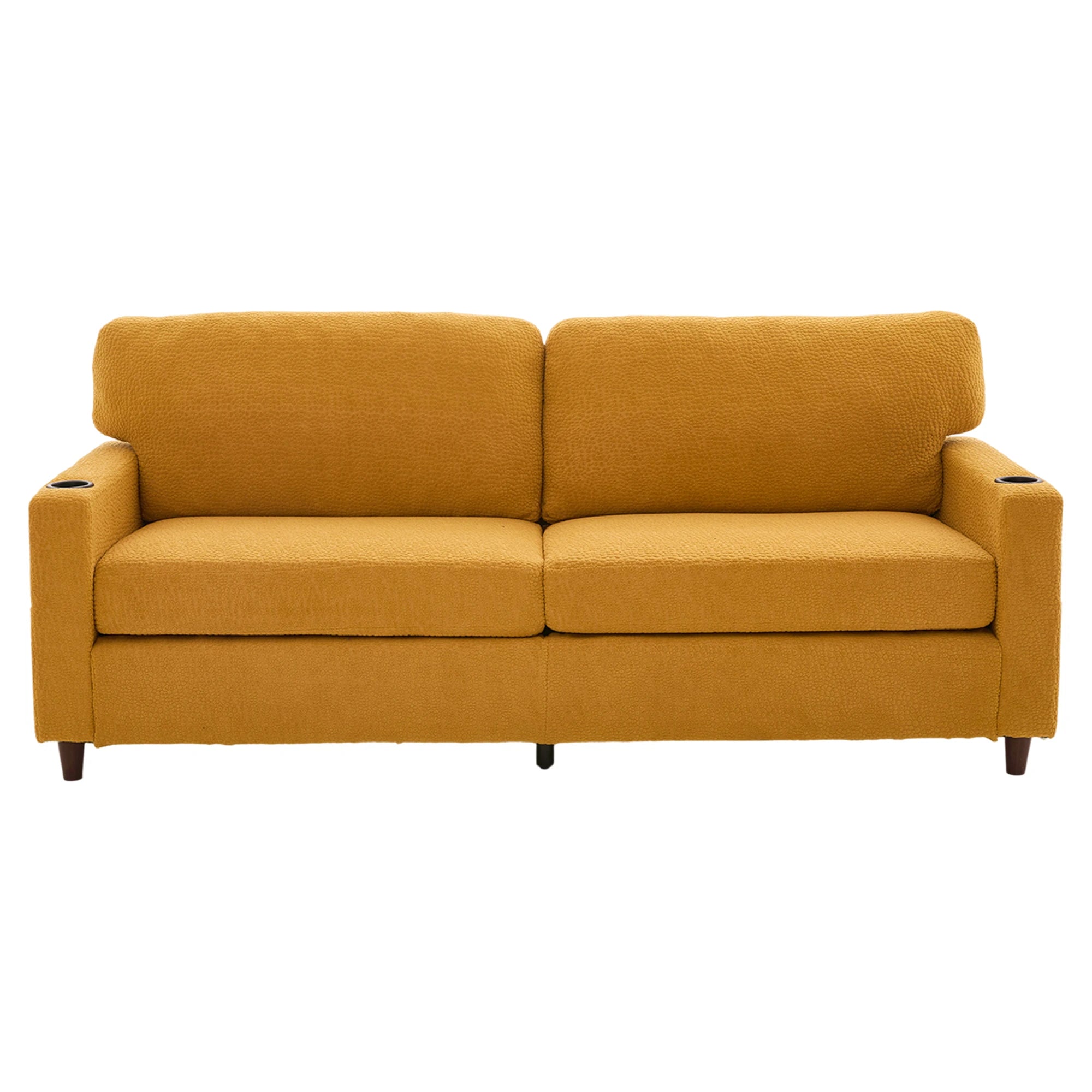 LVHOM Modern Two-Seater Chenille Sofa